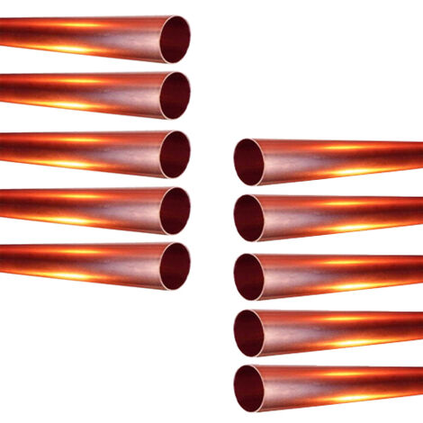 Lot de 10 Tubes cuivre écroui Ø16 - barre de 4m