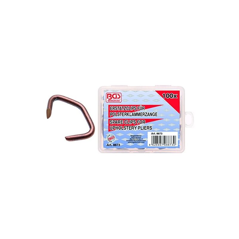 Bgs 8873 Pinces Coussin, 100 Pcs.