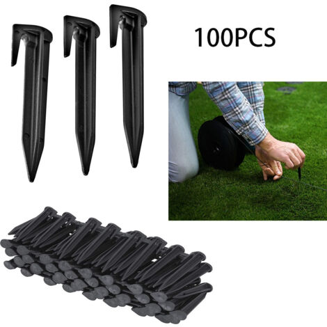 Lot de 100 attaches de câble périphériques - 12,5 cm