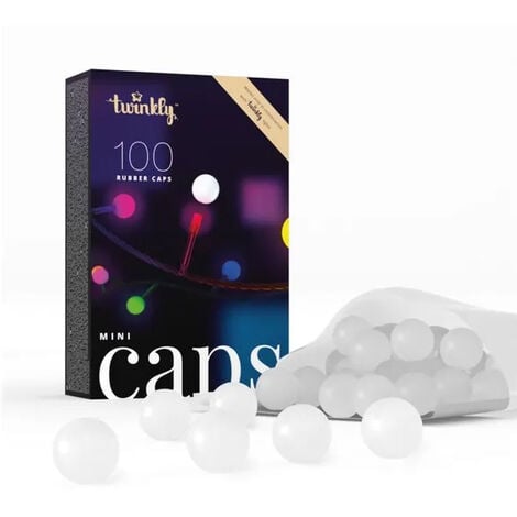 Lot de 100 capsules sphériques silicones TWINKLY MINI CAPS -TWINKLY