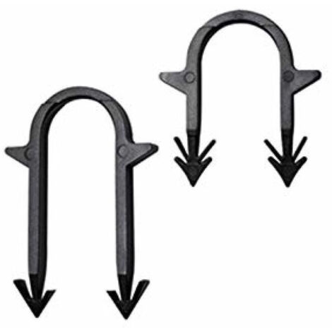 Lot de 100 clips de fixation pour Domocable ATLANTIC 129001