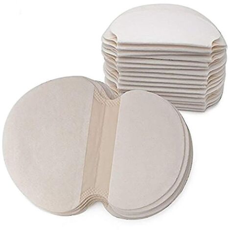 Lot de 100 coussinets absorbants pour aisselles et avant-bras, ajustement parfait, pour une absorption optimale de la transpiration.