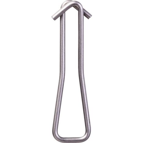 Lot de 100 crochets sans cheville pour dalle béton M8x30mm – Charge 45kg – Fixation rapide avec outil de pose – Acier inoxydable – Gripple