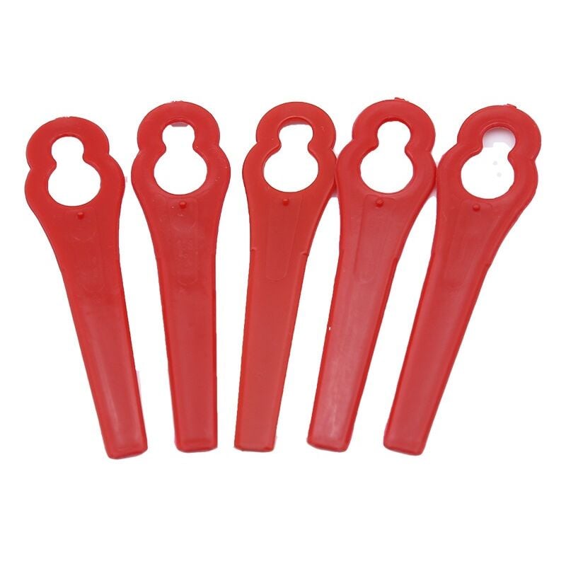 Lot de 100 lames de rechange Lames en plastique pour coupe-bordures sans fil