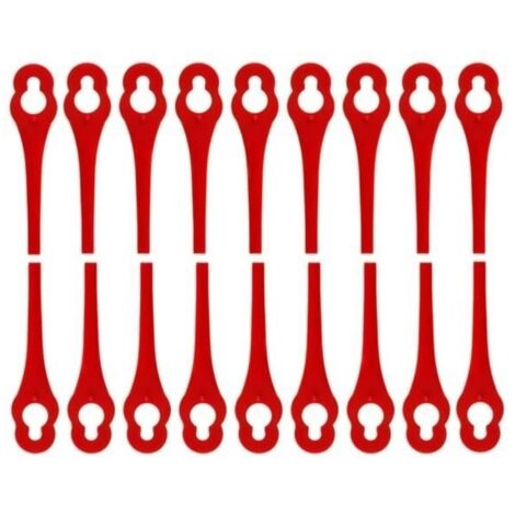Lot de 100 Lames de Rechange pour Florabest Coupe Bordure LIDL FRTA 20 A1,FAT 18B2, FAT 18B3