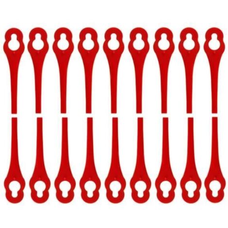 Lot de 100 Lames de Rechange pour Florabest Coupe Bordure LIDL FRTA 20 A1,FAT 18B2, FAT 18B3