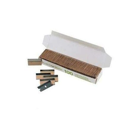 Lot de 100 lames pour grattoir a vitre a lame retractable - TEN E000015LAMA - Les grattoirs - ica
