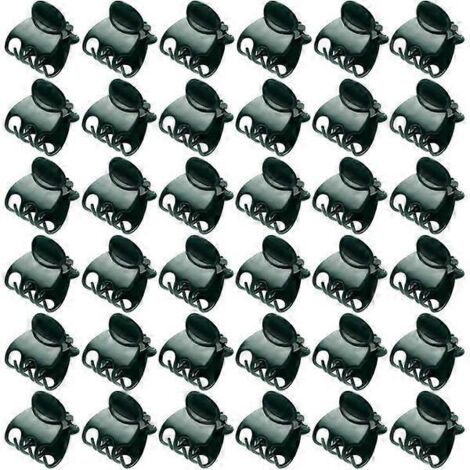 Lot de 100 pinces à orchidées, supports pour plantes de jardin pour orchidées - Xin