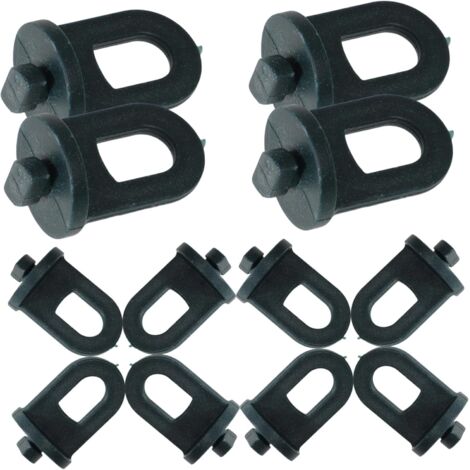 Lot de 100 pinces de jardinage à torsion, accessoires pour pots de fleurs, outils de fixation sécurisés