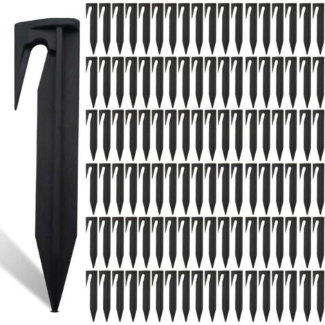 Lot de 100 piquets de fixation pour câbles de tondeuses robots WORX LANDROID