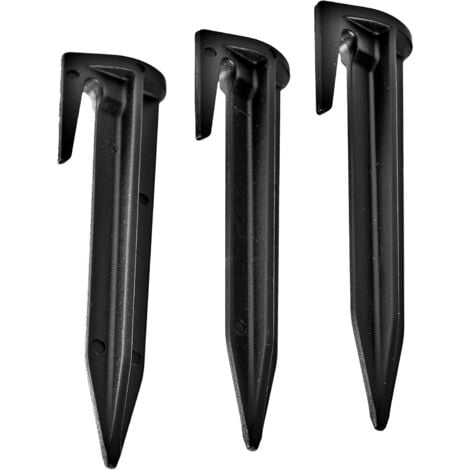 RNEMITERY Lot De 100 Piquets De Fixation Pour Câbles Périphériques - Accessoires Pour Robots Tondeuses WORX LANDROID - Installation Facile et Rapide - WA0179