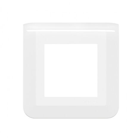 Lot de 100 plaques de finition Mosaic - Blanc - 078899L - Legrand
