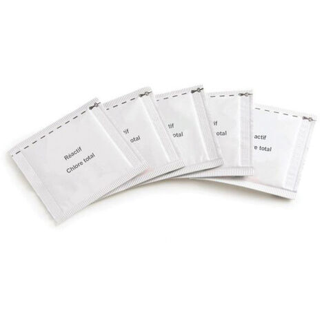 Lot de 100 réactifs pour chlore total