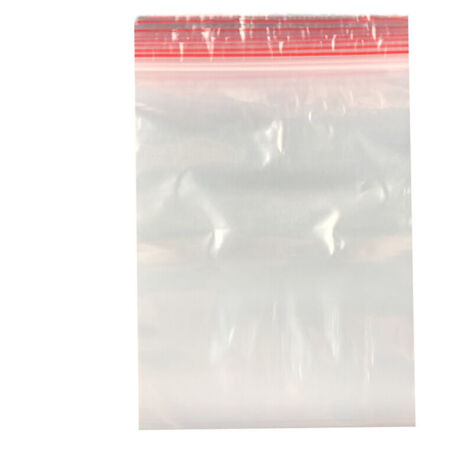 Lot de 100 sachets à fermeture à pression - 25 x 35 cm - En plastique - Fermeture à pression - 40 tailles au choix