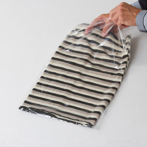 Lot de 100 Sachets plastiques SANS fermeture 300x500mm épaisseur fine 25µ