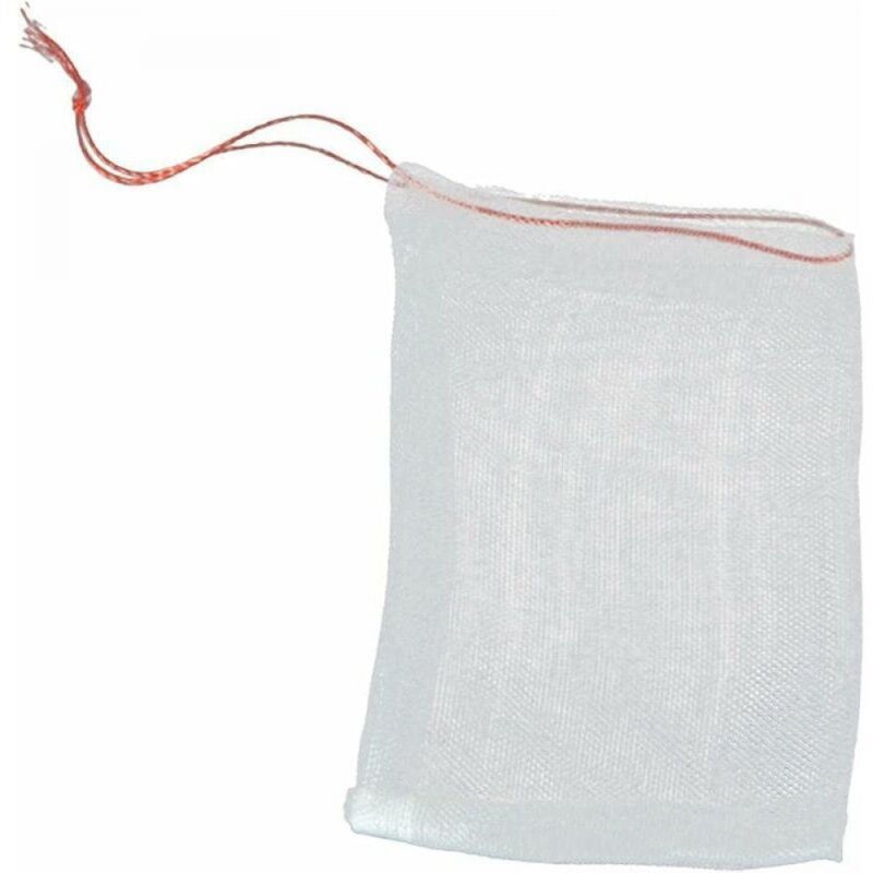 Lot de 100 sacs de protection pour fruits – Filet anti-insectes pour arbres fruitiers – Sacs en maille avec cordon de serrage pour protéger les