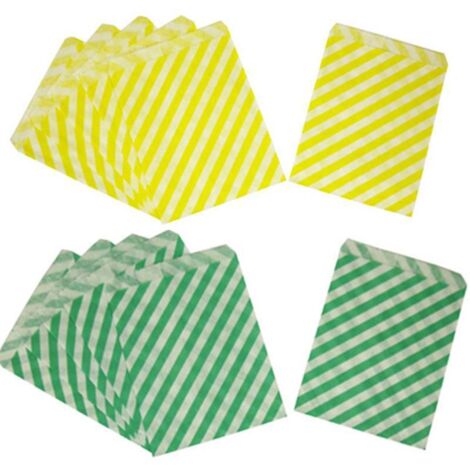 lot De 100 Sacs En Papier Bonbons 2 Motifs Diffrents Sac Sachet Papier/sacs Papier Points Pour Bonbons Buffet Cadeux Biscuit Deco Mariage Fete Ann