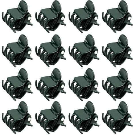Lot de 100 supports pour plantes grimpantes, fleurs et tuteurs en plastique style orchidée - Supports de jardin pour orchidées