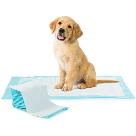 Lot de 100 tapis éducateurs pour chiens-6060cm