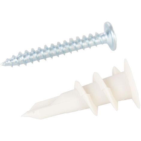 LOT DE 100 VIS AUTOPERCEUSES NYLON, 12 X 32 MM FIXMAN 475004