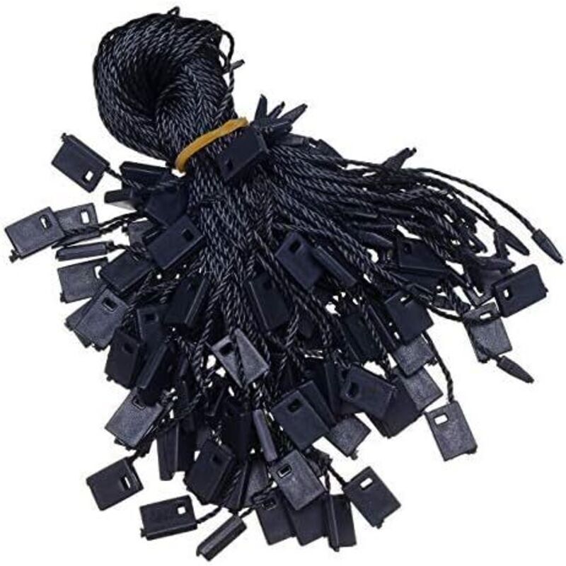- Lot de 1000 attaches en nylon pour étiquettes, vêtements, bagages, bijoux - 17,8 cm