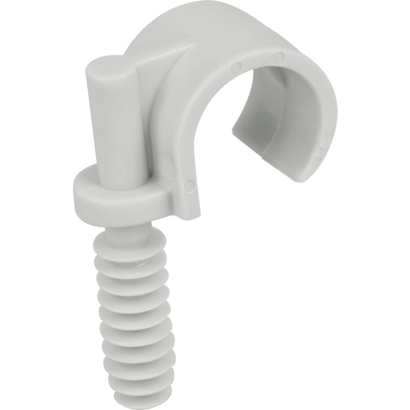 Clips de tube diam 25+CHEVILLE 43437