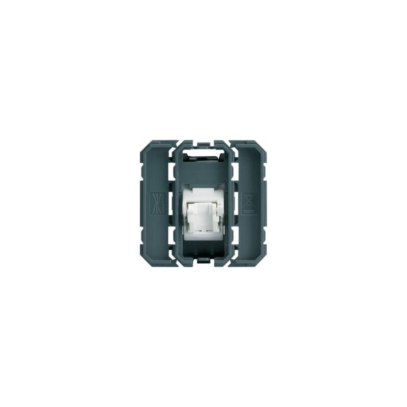 Prise RJ45 Cat. 6 utp Gallery - 2 modules - Incliné à 45° - WXF230 Hager