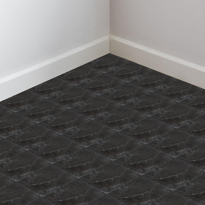 Jopassy - Lot de 11 dalles de sol en pvc autocollant - Environ 1 m² - Sol en vinyle antidérapant et imperméable - 30 x 30 cm - Pour chauffage au sol