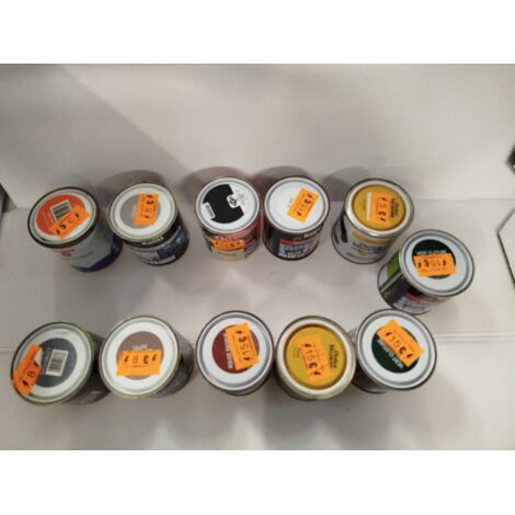 Lot de 11 - KALITT DULUX ALPINA - Peintures multi-supports bois fer et tableau - 0,5L - Direct sans sous-couche - Voir photos