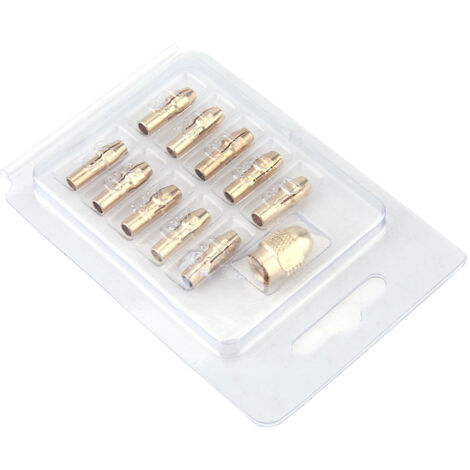 Lot de 11 mandrins à 4 mors en cuivre pour outil rotatif, meuleuse électrique, perçage précis 0.5-3.2mm