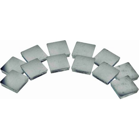 Lot de 12 assiettes  Puissance en métal 3991606