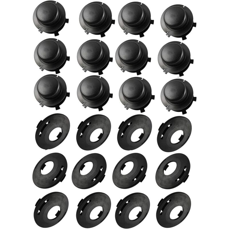 Lot de 12 bobines et capuchons de remplacement pour Stihl Head Cover 25-2 fs 90 100 110 120 130 55 80 83 85
