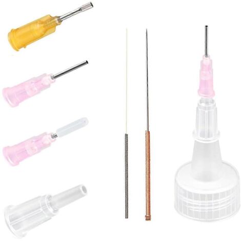Lot de 12 bouchons applicateurs de précision pour flacons de peinture acrylique de 59 ml (2 oz)