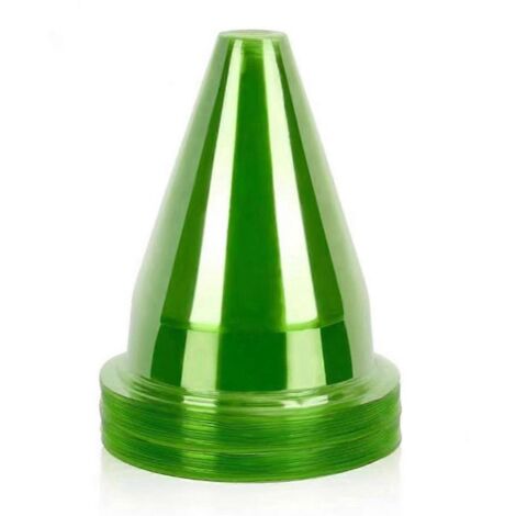 Lot de 12 cloches de jardin pour une croissance optimale des plantes.