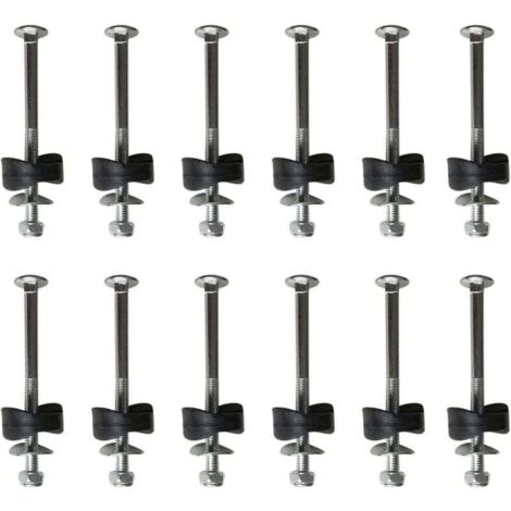 Lot de 12 Entretoises de Trampoline avec Vis de Fixation Accessoires de Rechange