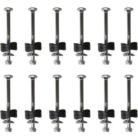 Lot de 12 entretoises de trampoline avec vis pour fixer le trampoline   Accessoires de rechange pour trampoline