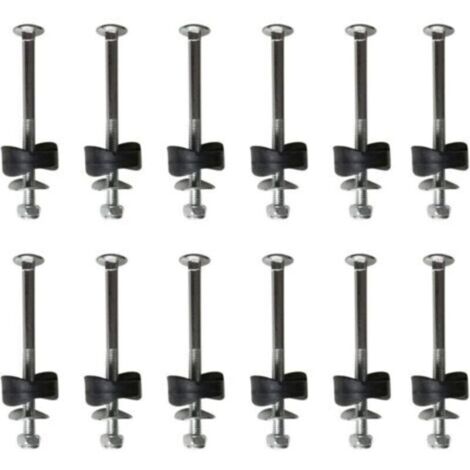 Lot de 12 entretoises de trampoline avec vis pour fixer le trampoline   Accessoires de rechange pour trampoline