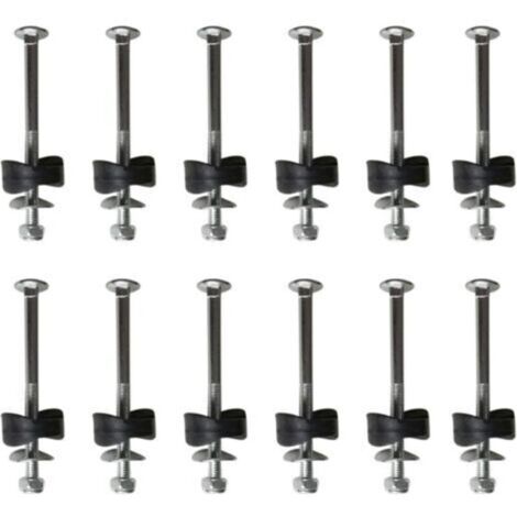 Lot de 12 entretoises de trampoline avec vis pour fixer le trampoline, accessoires de trampoline de remplacement