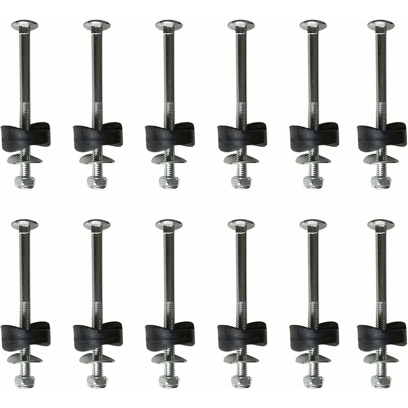 Rosier - Lot de 12 entretoises de trampoline G ap - Accessoires de remplacement faciles à installer - Outil de stabilité - Vis de trampoline - Tuyau