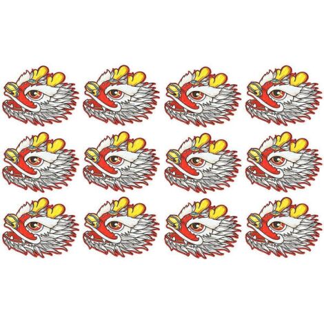 Lot de 12 enveloppes rouges pliables, enveloppes porte-bonheur