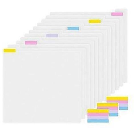 Lot de 12 étiquettes de rangement en papier (31 x 32 cm) avec séparateurs sexy pour disques vinyles.