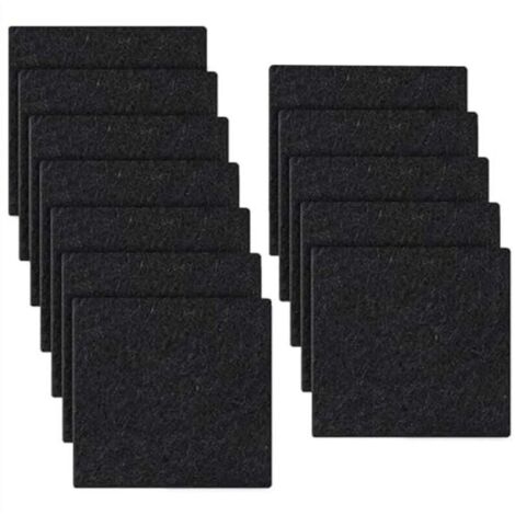 Lot de 12 Filtres Absorbant Odeurs Poubele Charbon Actif Rechange Désodorisant