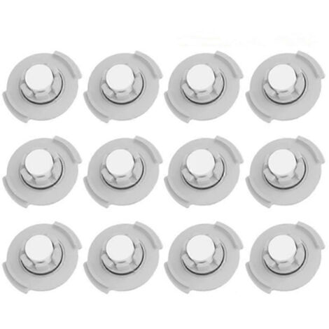 Lot de 12 filtres pour réservoir d'eau compatibles avec les aspirateurs robots Xiaomi Roborock S5, S6, S50, S51, S52 et S55.