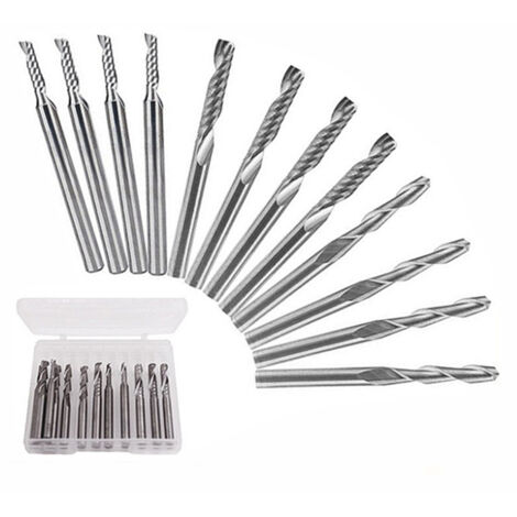 Fraise carbure sur tige hm ogive pointue spg - denture 3 PLUS PFERD