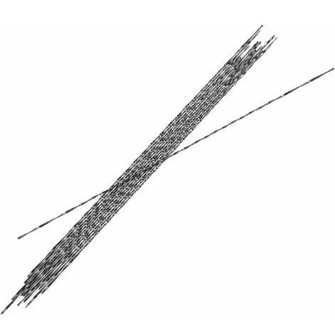 Lot de 12 lames de scie à chantourner avec dents en spirale pour bois, métal, plastique, sciage, sculpture, convient à la plupart des marques de scie Bosch, Dewalt, Makita, etc.