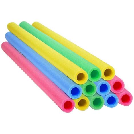 Lot de 12 manchons en mousse imperméables pour poteaux de trampoline, longueur 15,7 pouces.