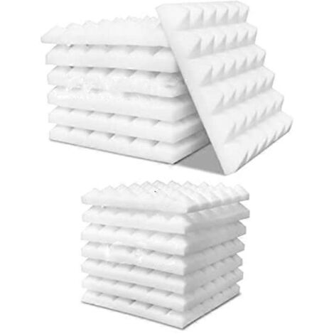 Lot de 12 panneaux acoustiques, panneaux en mousse insonorisante pour studio de musique, etc.