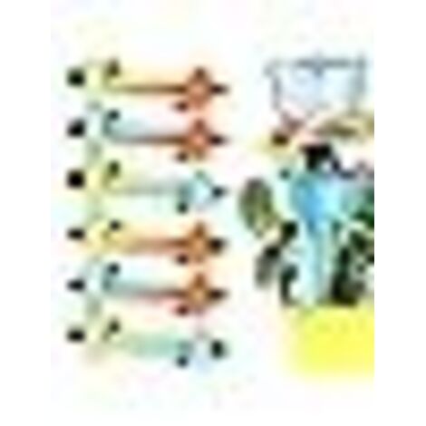 Lot de 12 piquets d'arrosage automatique pour plantes avec interrupteur de valve de contrôle à libération lente, piquets d'arrosage automatique pour plantes d'intérieur et d'extérieur