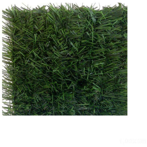 Lot de 12 rouleaux haie artificielle JET7GARDEN 1x3m - vert thuyas - 126 brins SUPRA