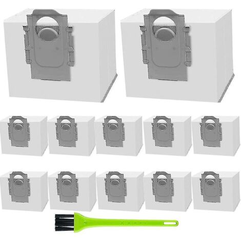 Lot de 12 sacs à poussière pour Roborock Q7 Max / Q7 Max+ / Q7 Max Plus-ykc